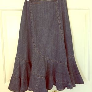 DKNY Denim Skirt